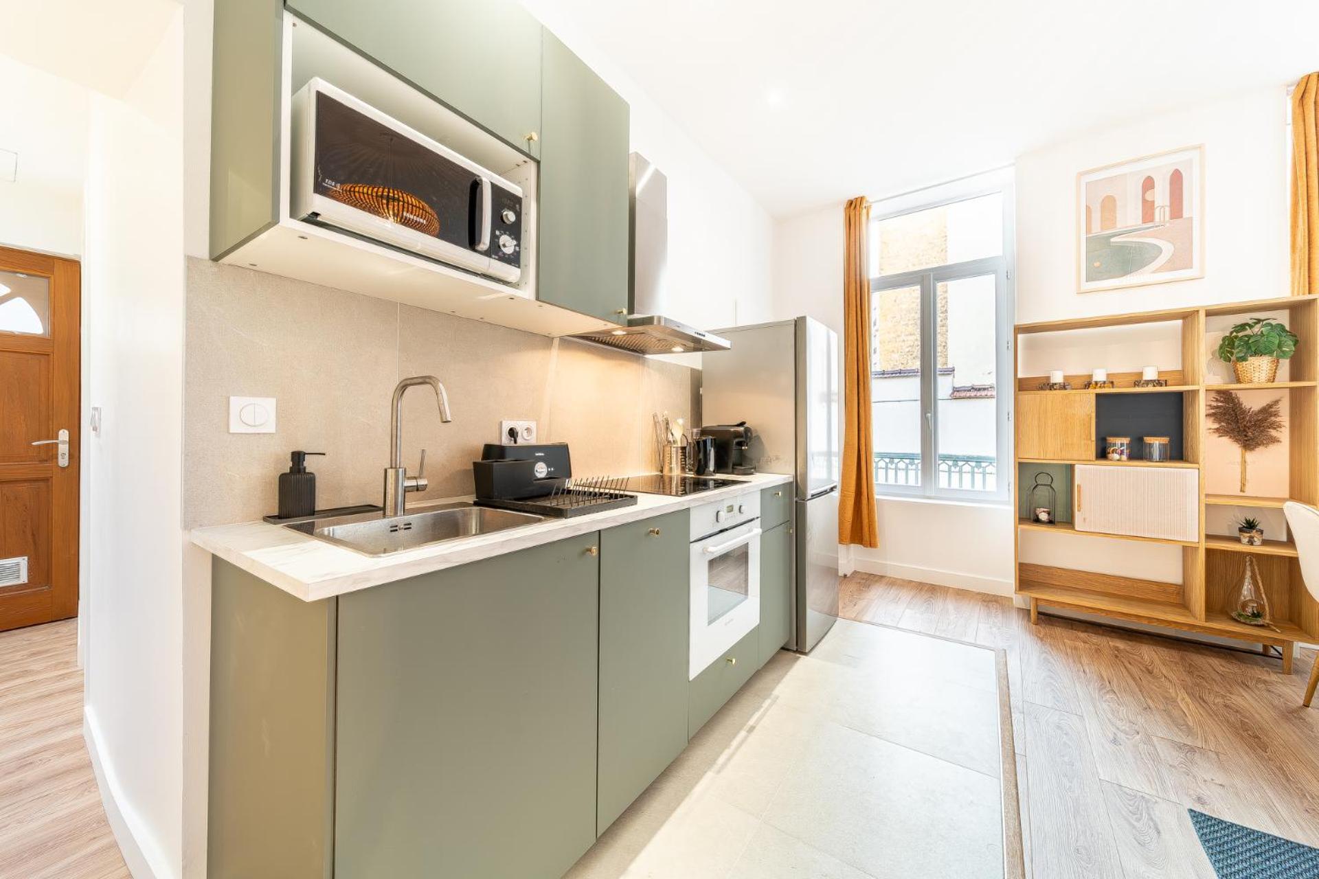 Le Marietton Appartement Cosy A Deux Pas Du Metro Valmy ليون المظهر الخارجي الصورة
